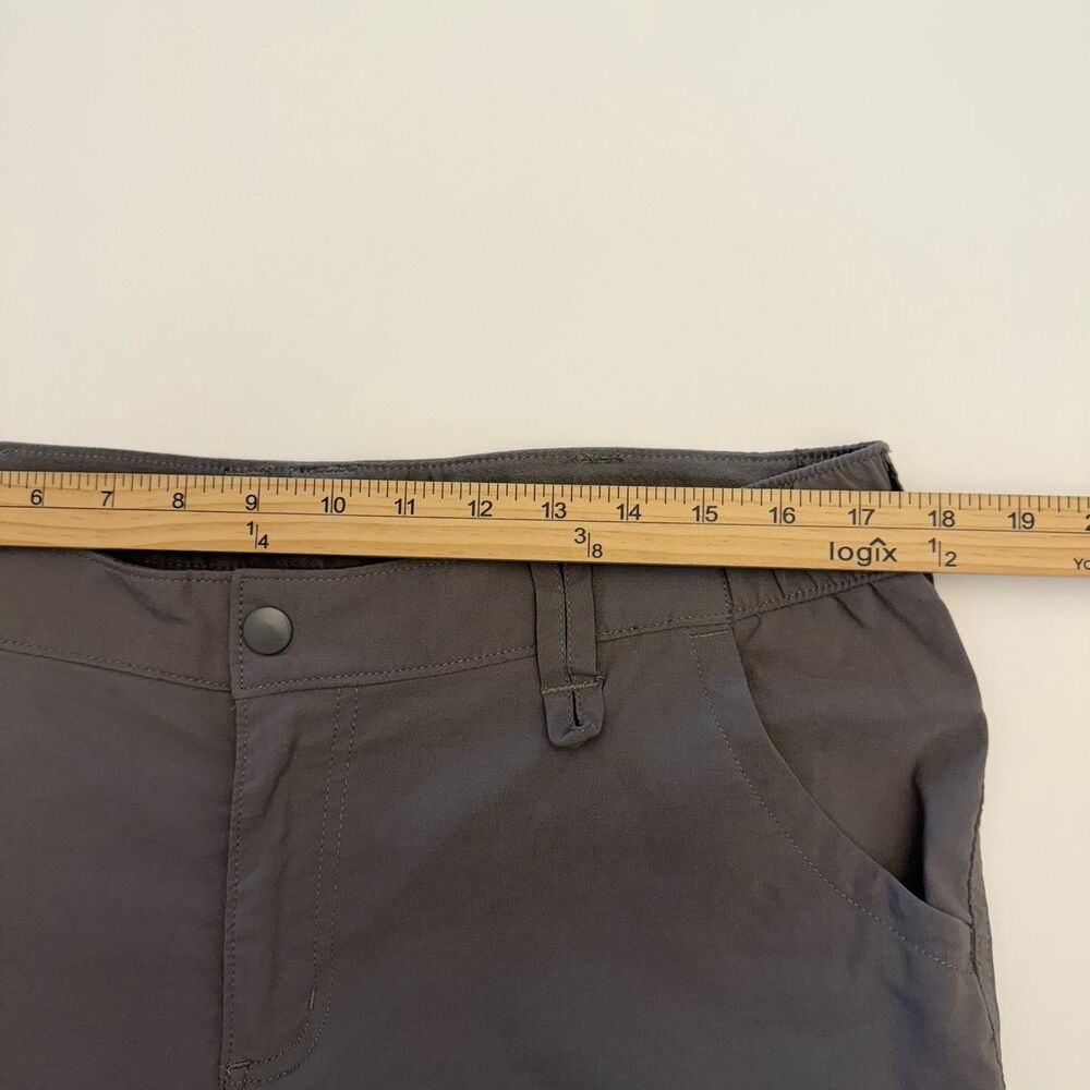 Duluth Trading Dry On The Fly Cargo Pants Women's 12x33 Gray DuluthFlex Stretch - Picture 10 of 12